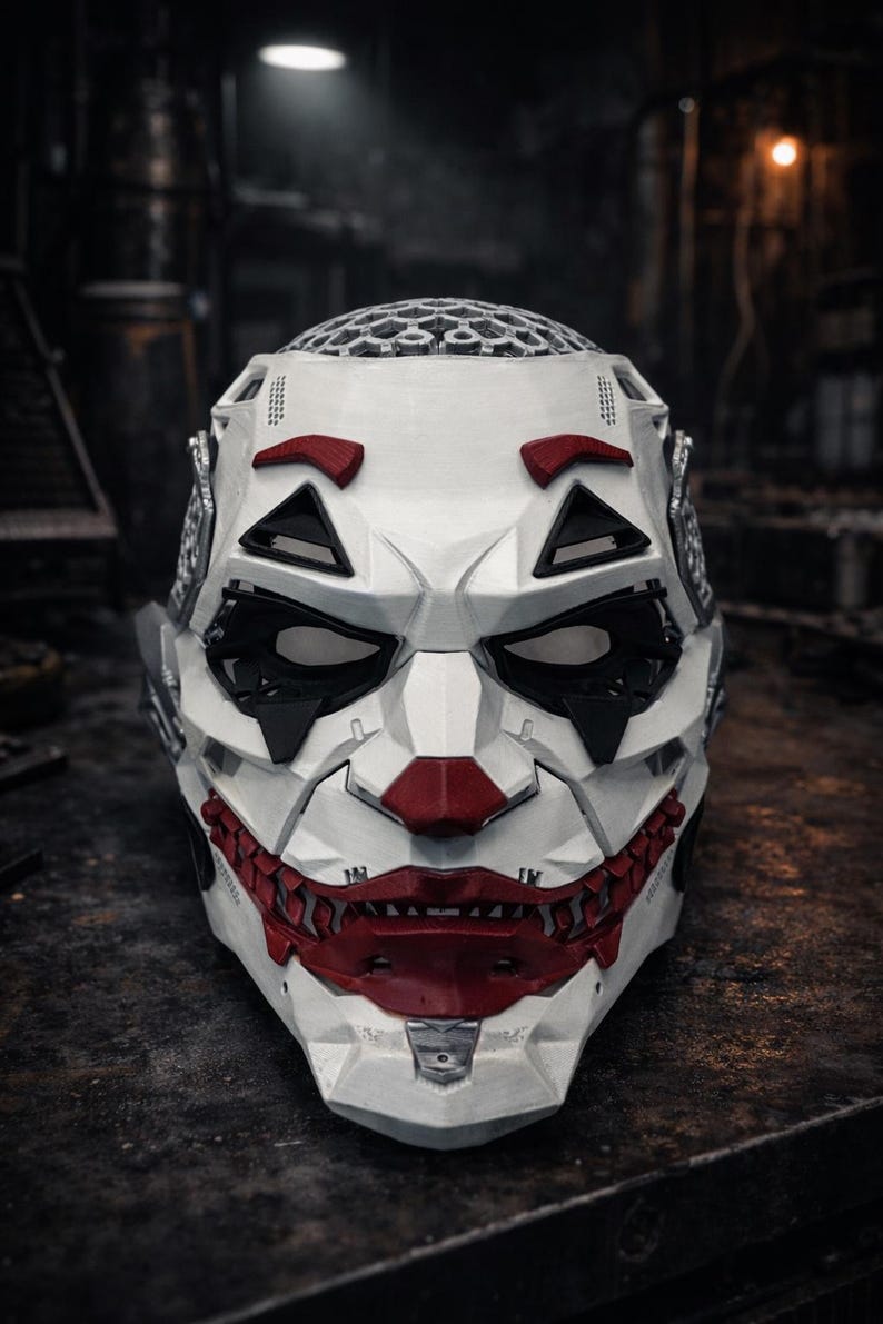 cyberpunk joker mask image 5