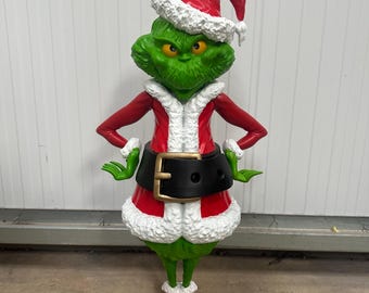 Grinch de 3 pies impreso en 3D
