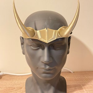 3D-utskriven Lady Loki-krona, Cosplay-huvudbonad bild 6