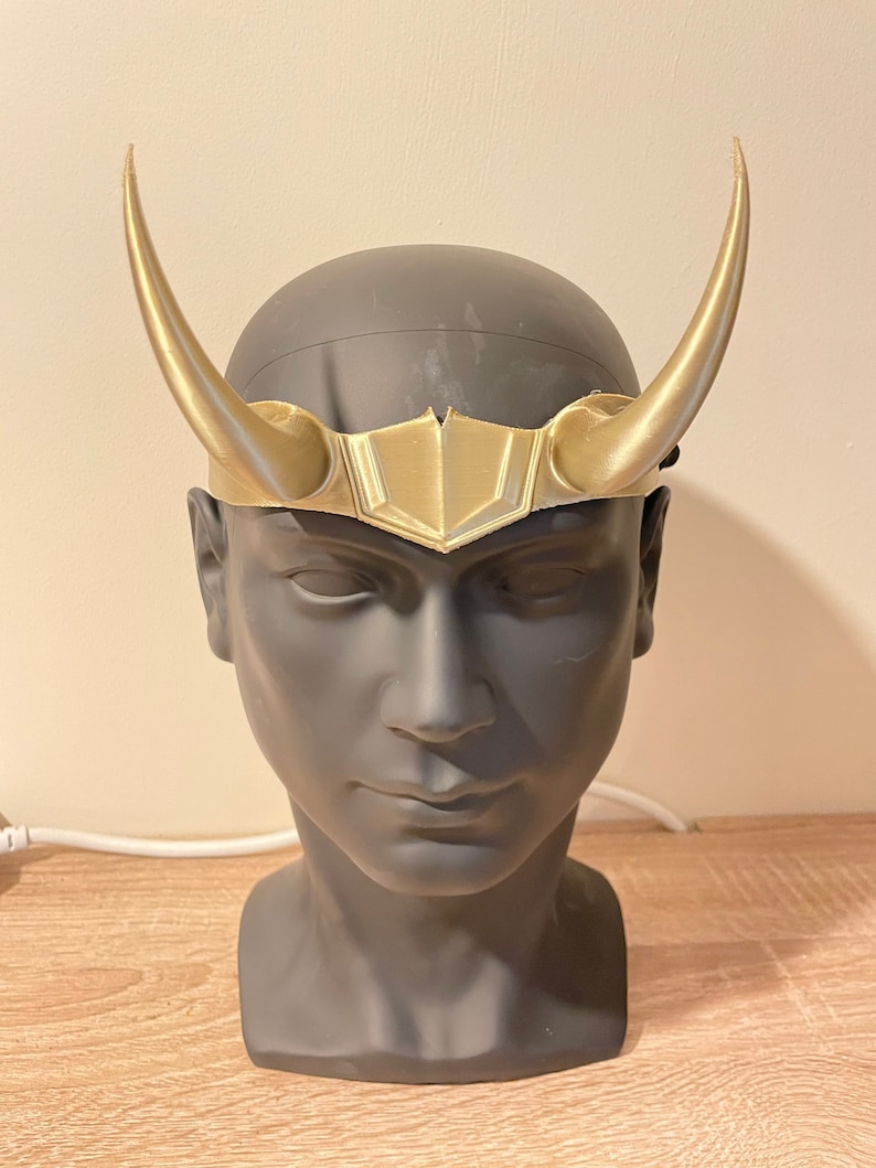 3D-utskriven Lady Loki-krona, Cosplay-huvudbonad bild 6