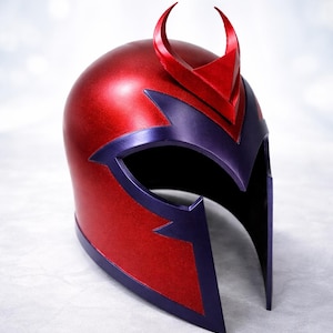 3D Printed Magneto Helmet: Cosplay Accessory 画像 1