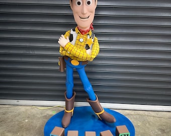3d Printed 4.5ft Tall Life Size Woody Statue - Etsy