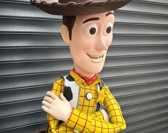 3d Printed 4.5ft Tall Life Size Woody Statue - Etsy