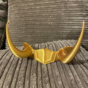 3D-utskriven Lady Loki-krona, Cosplay-huvudbonad bild 4