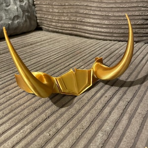 3D-utskriven Lady Loki-krona, Cosplay-huvudbonad bild 3