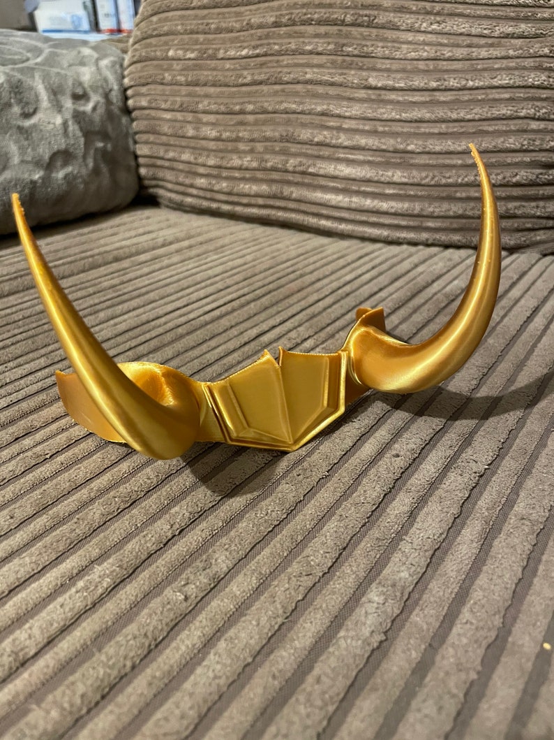 3D-utskriven Lady Loki-krona, Cosplay-huvudbonad bild 3