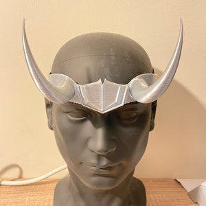 3D-utskriven Lady Loki-krona, Cosplay-huvudbonad bild 5