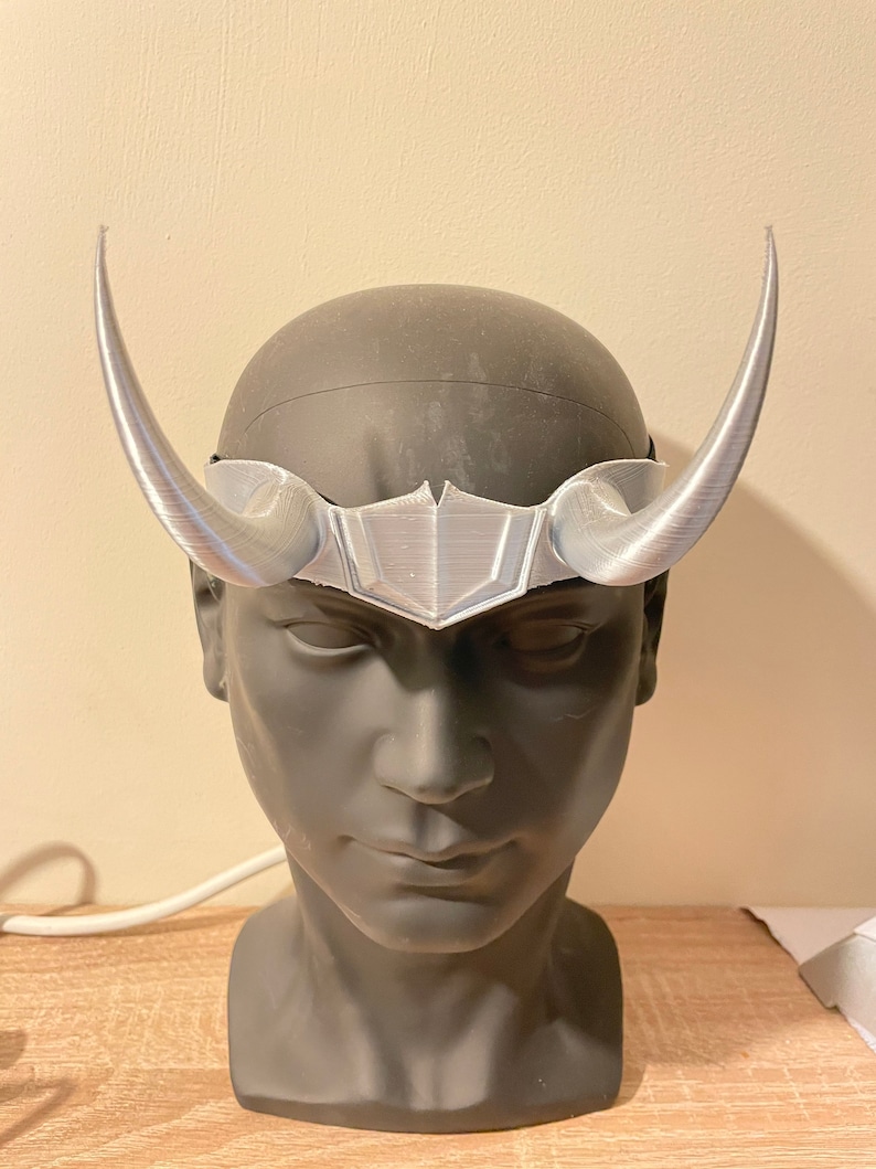3D-utskriven Lady Loki-krona, Cosplay-huvudbonad bild 5