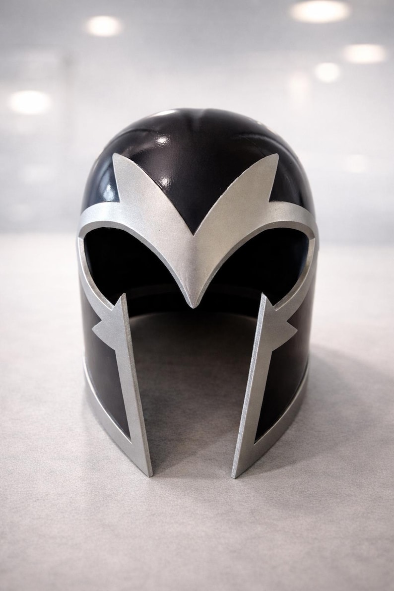 Casco de Magneto impreso en 3D: accesorio de cosplay imagen 2