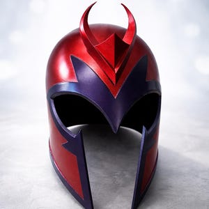 3D Printed Magneto Helmet: Cosplay Accessory 画像 2
