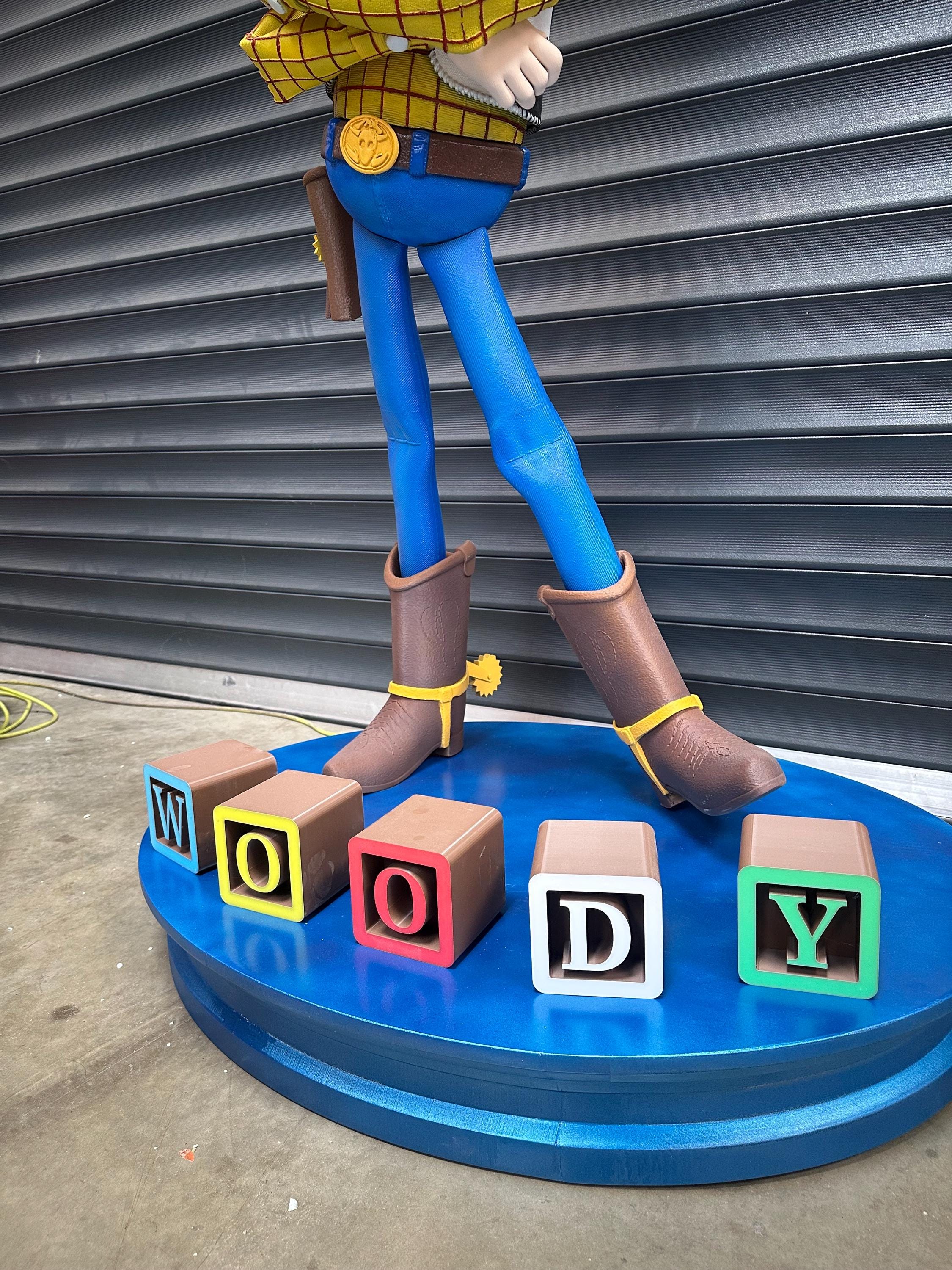 3d Printed 4.5ft Tall Life Size Woody Statue - Etsy