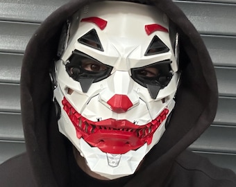 cyberpunk joker mask