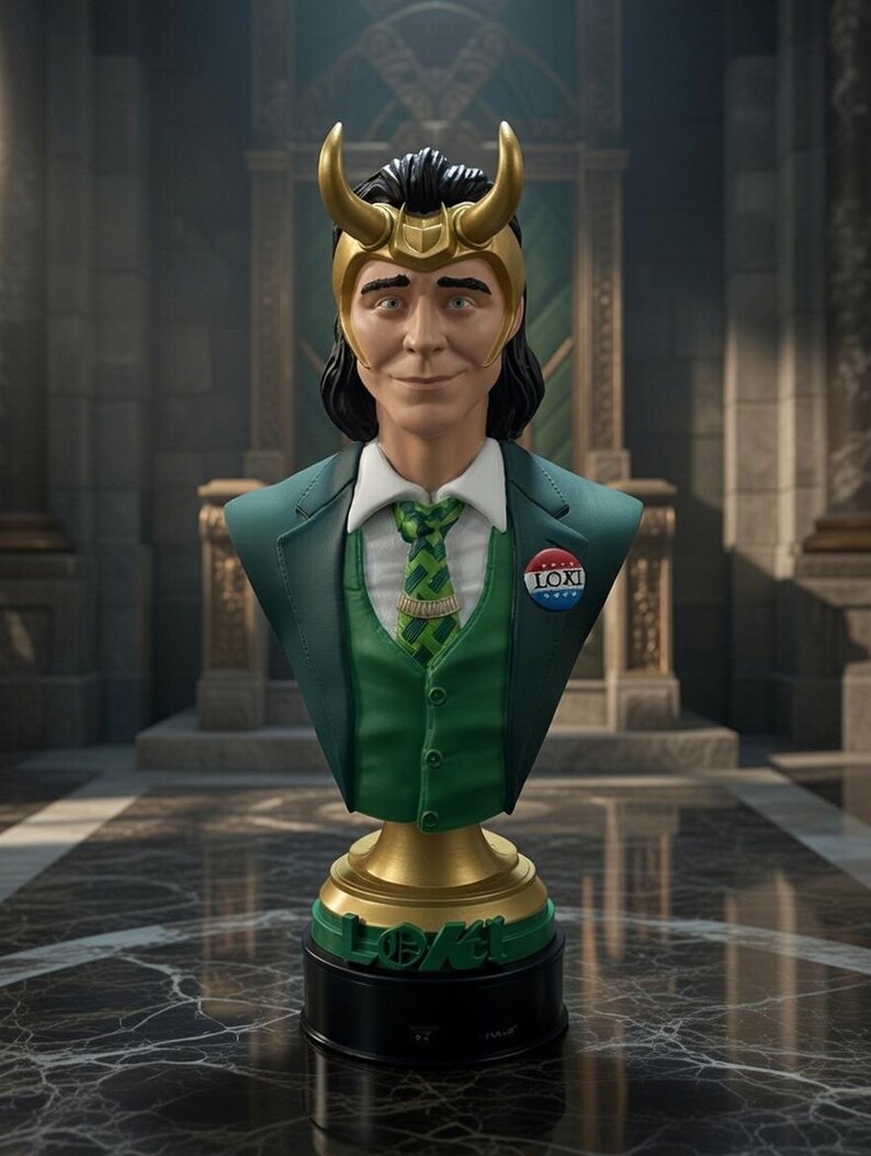 Loki bust image 2