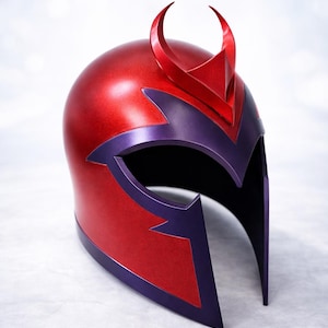 3D Printed Magneto Helmet: Cosplay Accessory 画像 3
