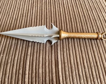 Scorpion's Kunai: 3D Printed Mortal Kombat Cosplay Prop (16 inch)