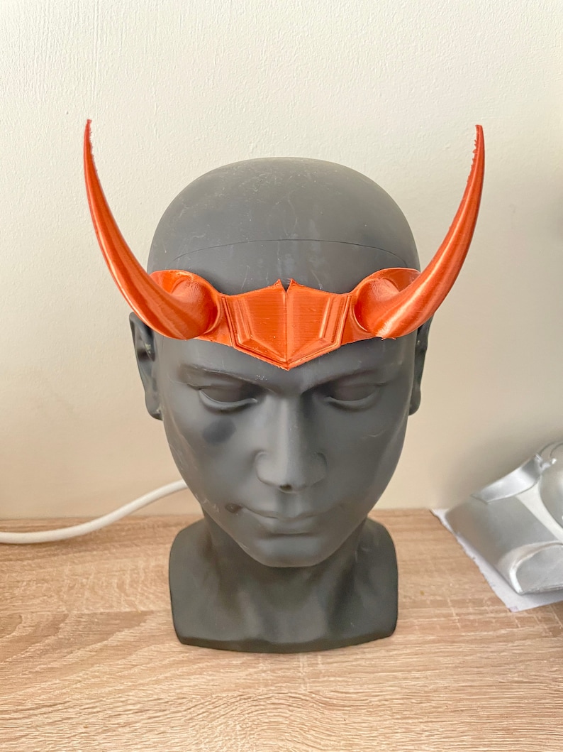 3D-utskriven Lady Loki-krona, Cosplay-huvudbonad bild 7