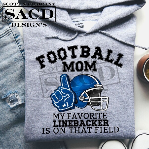 Football Png,LineBacker Football Mom TShirt Design,Football Mama, Sports Mom png, Sports Mama, Digital Download