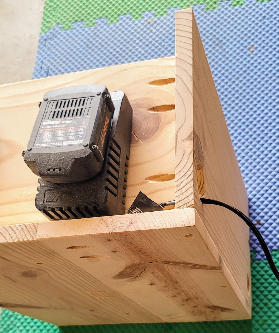 Benchtop Tool Storage Drill Holder & Charging Standalone Etsy