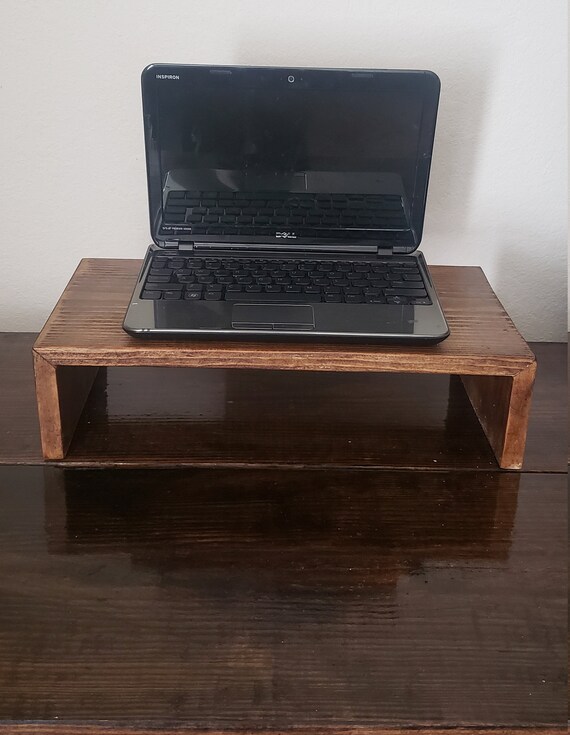 Wooden Monitor Riser Laptop Riser Monitor Riser Laptop Etsy