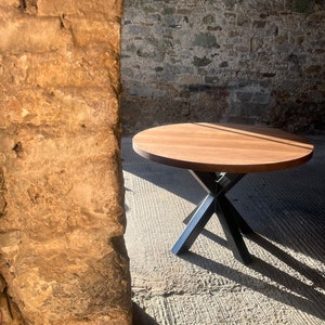 Irish Oak Round Table | Home Living | Home made Furniture | Dining Room Furniture | Round Dining Table | Solid Wood Table | Solid Oak Table