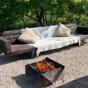 Outdoor Super King lounger