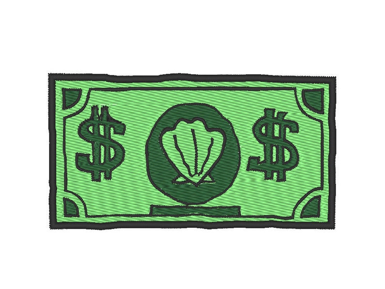 Bob Esponja Mr Krab Dólar Bordado Diseño Archivo Digital Etsy México