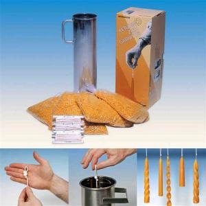 Candle Making kit with Biodegradable Glitter
