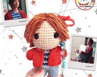 Love in The Air アクリルキーリング BossNoeul Bossnoeul Amigurumi Key Chain, Love in the Air Merch