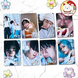 Cartes photo Stray Kids, cadeau SKZ recto-verso Rockstar, Felix, Hyunjin, Bang Chan, Changbin, Seungmin, I.N, Han, produits dérivés Stray Kids, cartes K-Pop