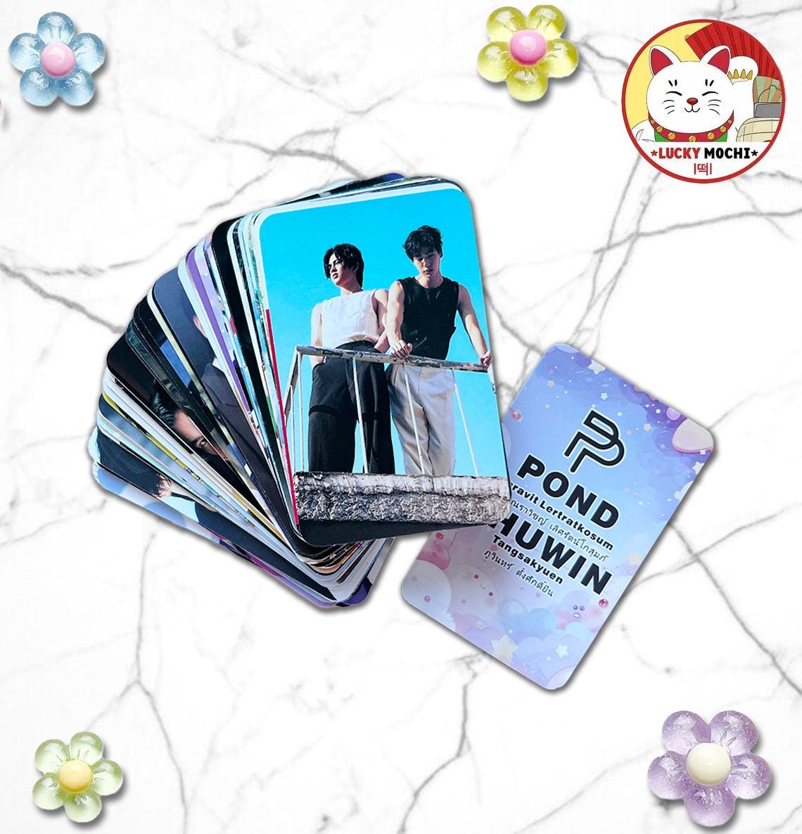 Pondphuwin Photocard, Double Sided Thai BL Series Gift, GMMTV - Etsy