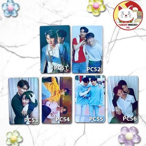 Set di 2 cartoline fotografiche LOMO YinWar, doppia faccia Jack e Joker, serie Thai BL, regalo, GMMTV