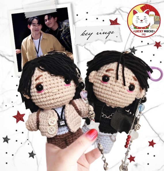 Thamepo Amigurumi Key Chain, Williamest BL Key Ring, Thai BL