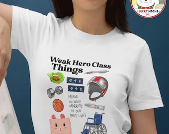 schwacher Held Klasse T-Shirt, Kdrama Serie Unisex Tshirt Geschenk, Park Ji Hoon, Choi Hyun Wook Merch