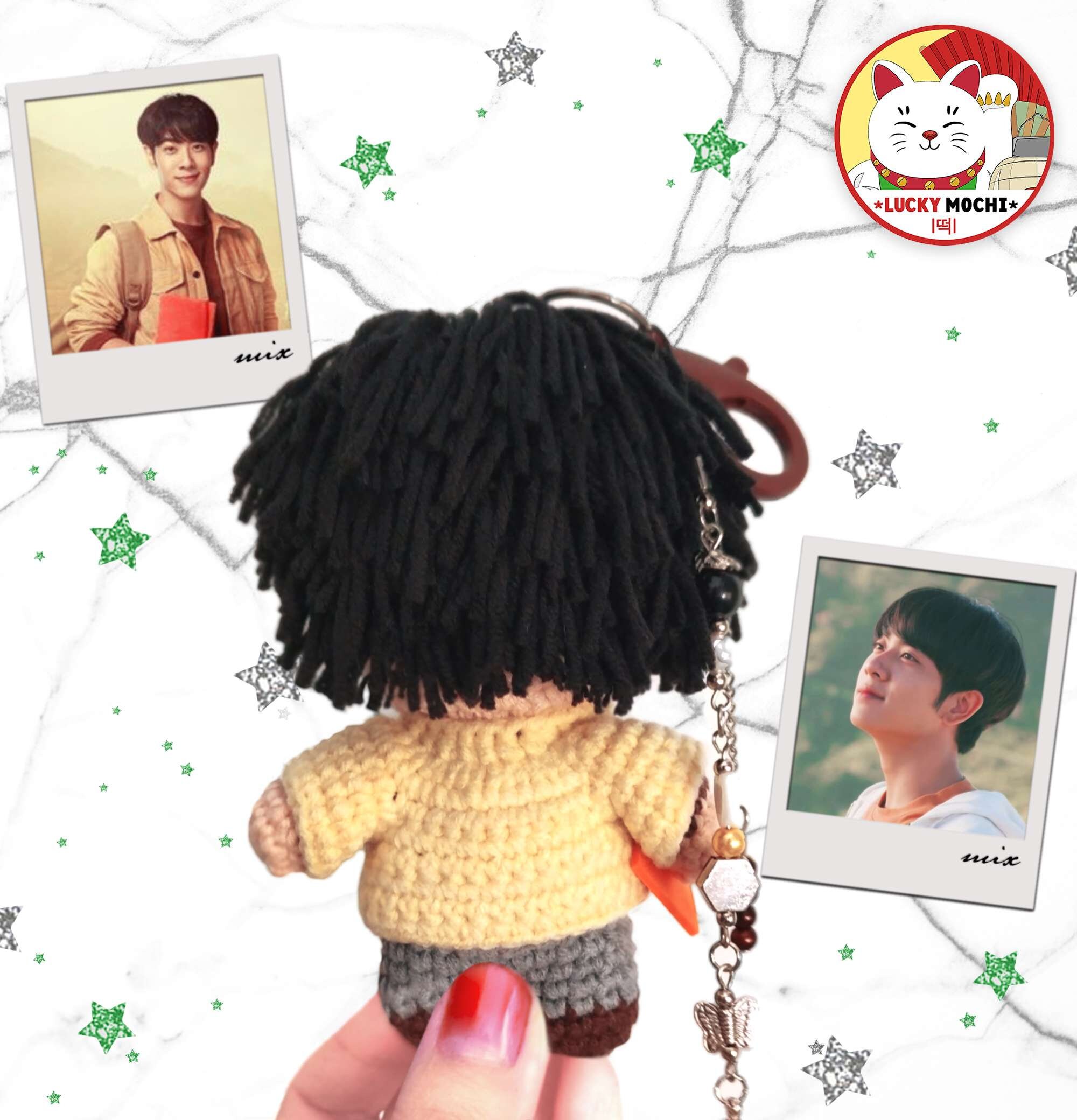Earthmix Amigurumi Key Chain, A Tale of Thousand Stars Merch