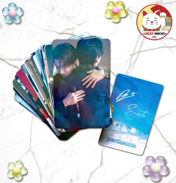 PerthSanta LOMOフォトカードセット2、両面パーフェクト10ライナータイ