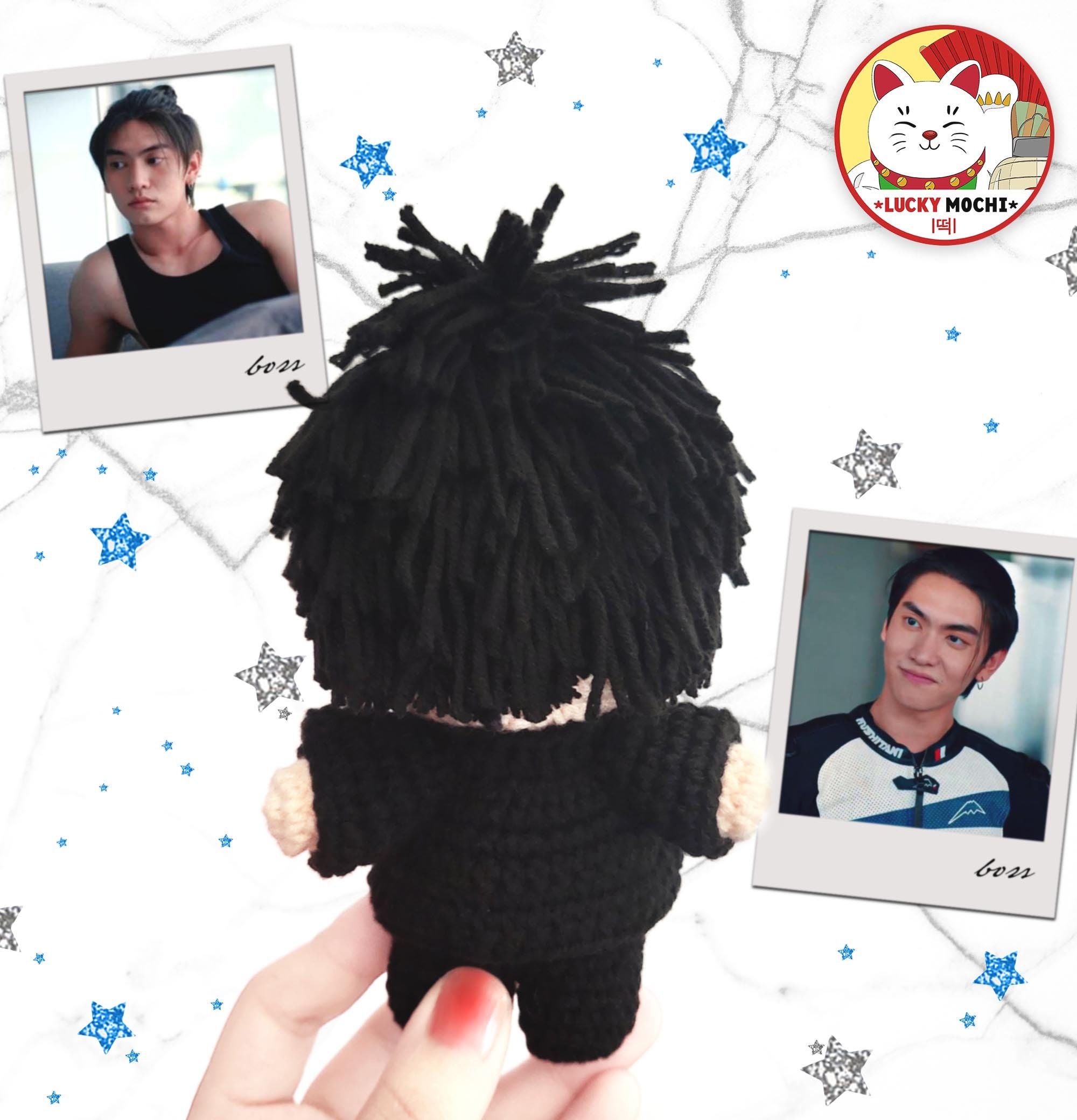 Bossnoeul Amigurumi Key Chain, Love in the Air Merch