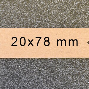 24 kraft paper tags for gifts, tags, wedding image 4