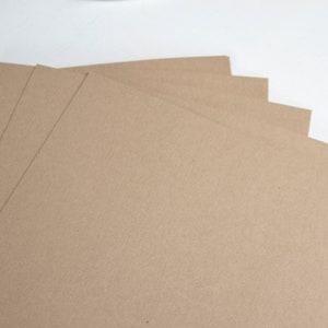 Kraftpapier DIN A4 braun 280g 45 Stück