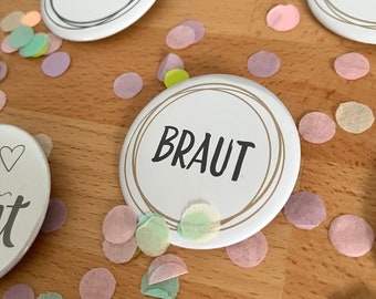 Button JGA, bride, team bride 50 mm