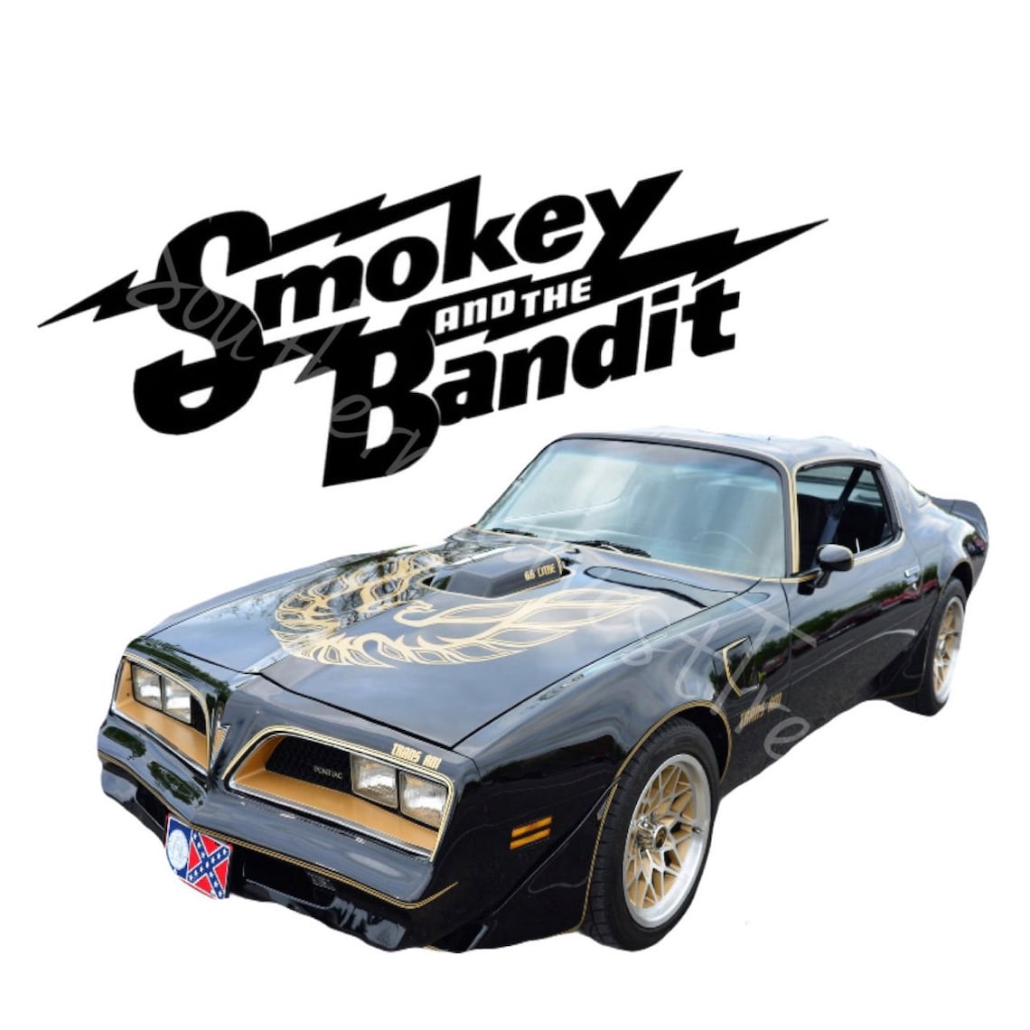 Smokey and the Bandit Jpeg Instant Download Sublimation Etsy