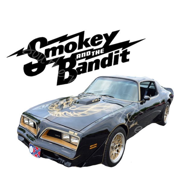 Smokey and the bandit Jpeg instant download sublimation