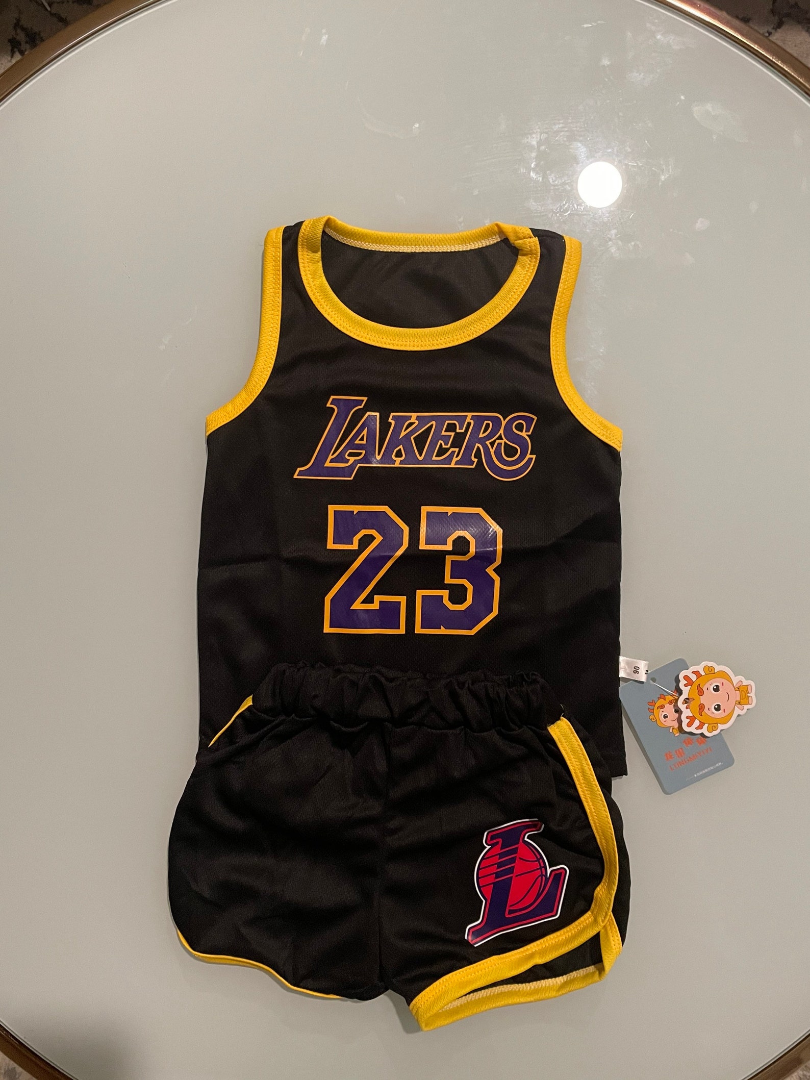 Los Angeles baby basketball jersey set Etsy