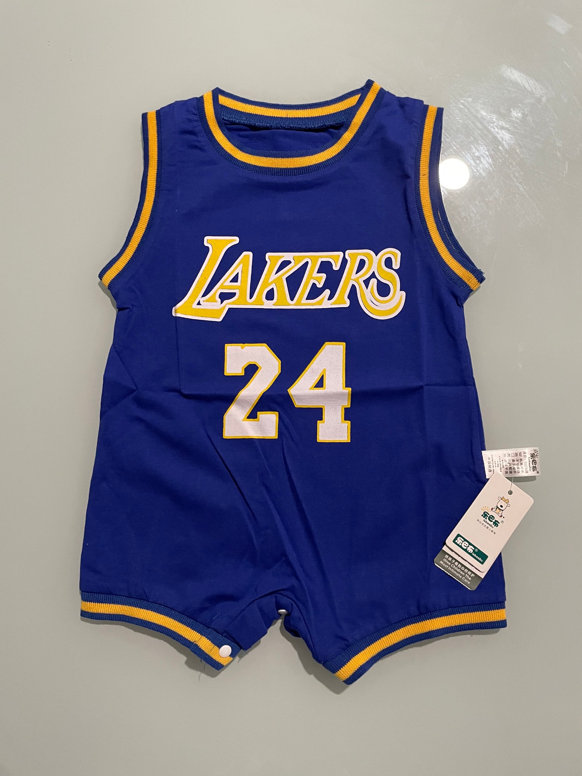 Los Angeles baby Basketball onesie blue Etsy