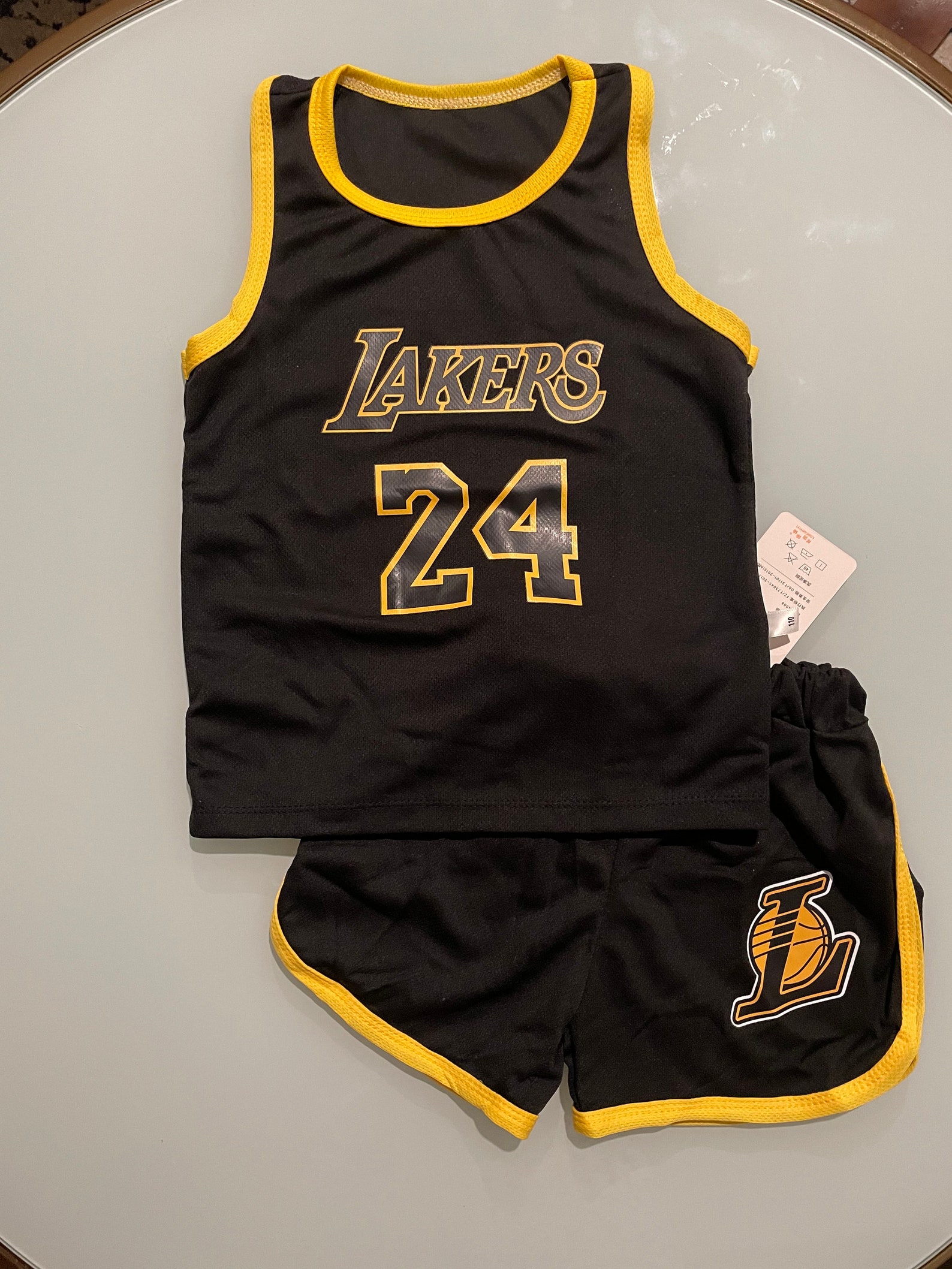 Los Angeles baby basketball jersey set Etsy