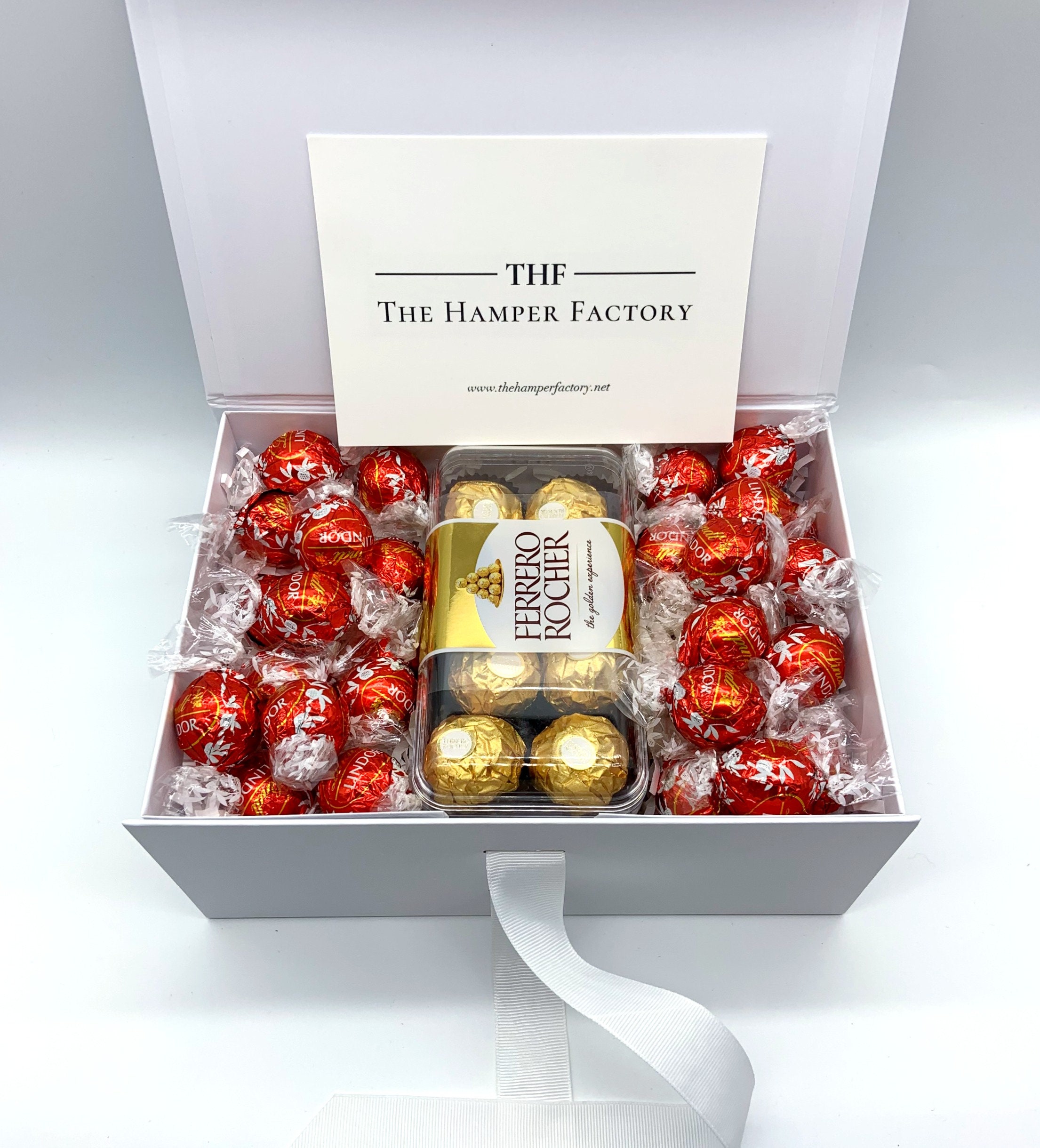 Personalised chocolate gift box with luxury chocolate Lindt Etsy