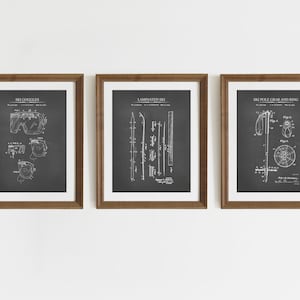 Impresiones de patentes de esquí - Conjunto de 3 - Ilustraciones de patentes imprimibles, Arte de la pared de esquí, Decoración de la sala de esquí, Arte digital - DESCARGA INSTANTE