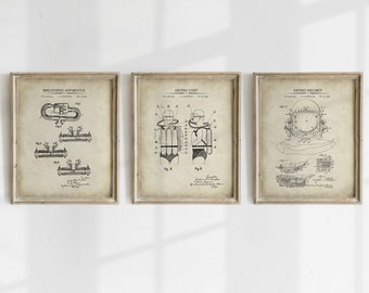 Scuba Diving Patent Prints - Set of 3 - Printable Patent Artwork, Scuba Diving Wall Art, Diver Gift, Vintage Room Décor -  INSTANT DOWNLOAD