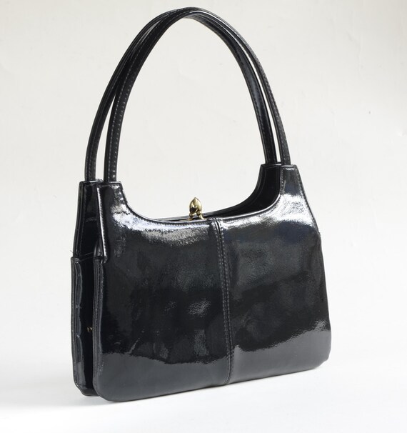 Sac à Main Vintage Suzy Smith - Tacheté Gris - Occasion