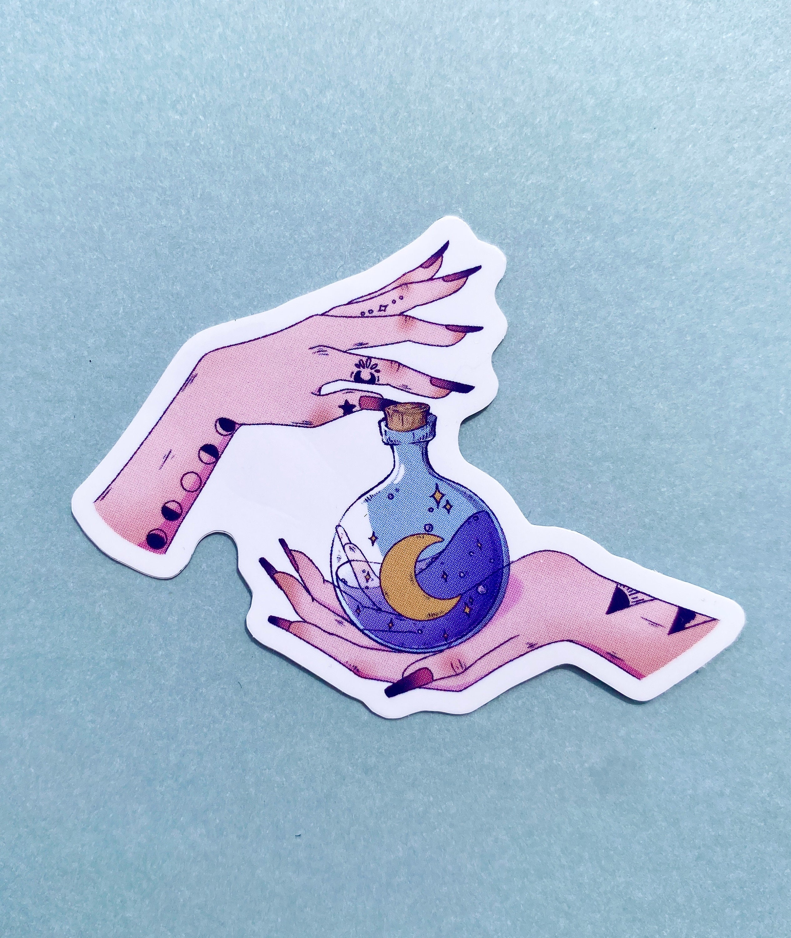 Cute Witchy Sticker Pack Halloween Stickers Magic Sticker Etsy