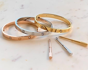 etsy cartier love bracelet